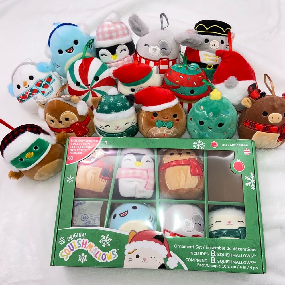4” Avery Squishmallows Holiday Ornament - Picture 5 of 5
